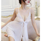 Erotic Lingerie Ladies   Uniform Temptation Suspender Nightdress