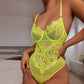 European and American sexy lace sexy jumpsuit