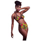 Digital printed sexy bikini
