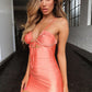Lace Up Sexy Hip Dress