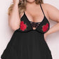 Lace Carved Sexy Lingerie Plus Size