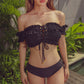 Bikini Swimsuit Ladies Conservative Split Sexy