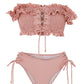 Bikini Swimsuit Ladies Conservative Split Sexy