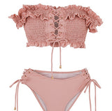 Bikini Swimsuit Ladies Conservative Split Sexy