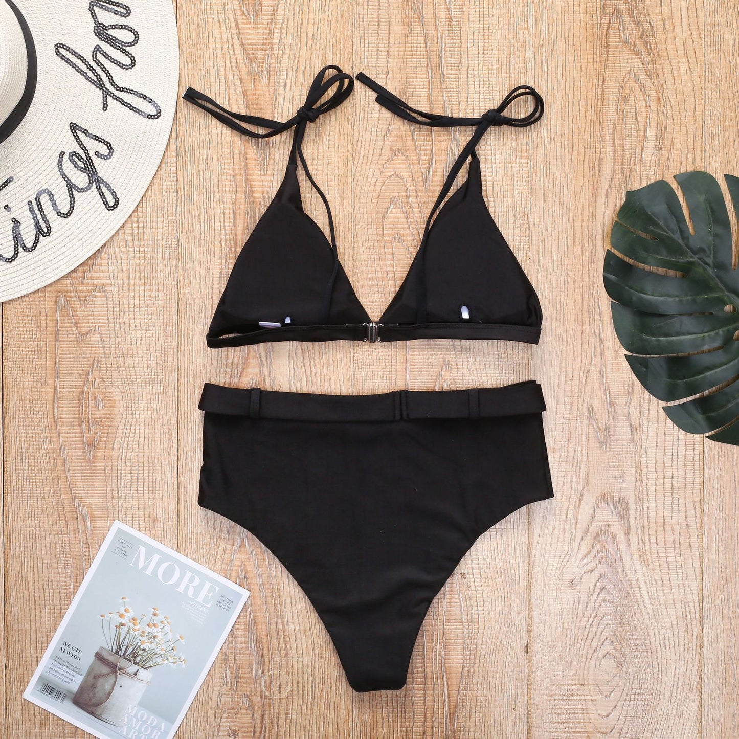 High waist sexy swimsuit ladies swimwear