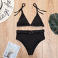 High waist sexy swimsuit ladies swimwear