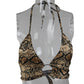 Women's new sexy hanging neck ring