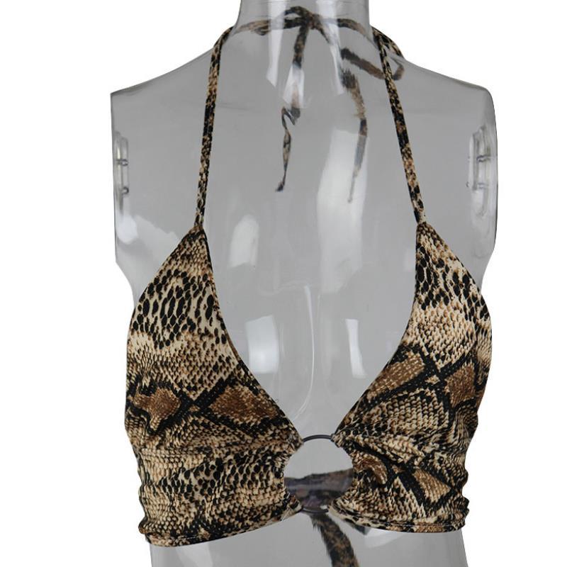 Women's new sexy hanging neck ring