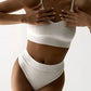Seamless Women's Lingerie Vest Bra Set