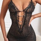 European And American Hot See-through Lace Mesh Lingerie