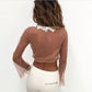 autumn new mesh sexy women's shirt