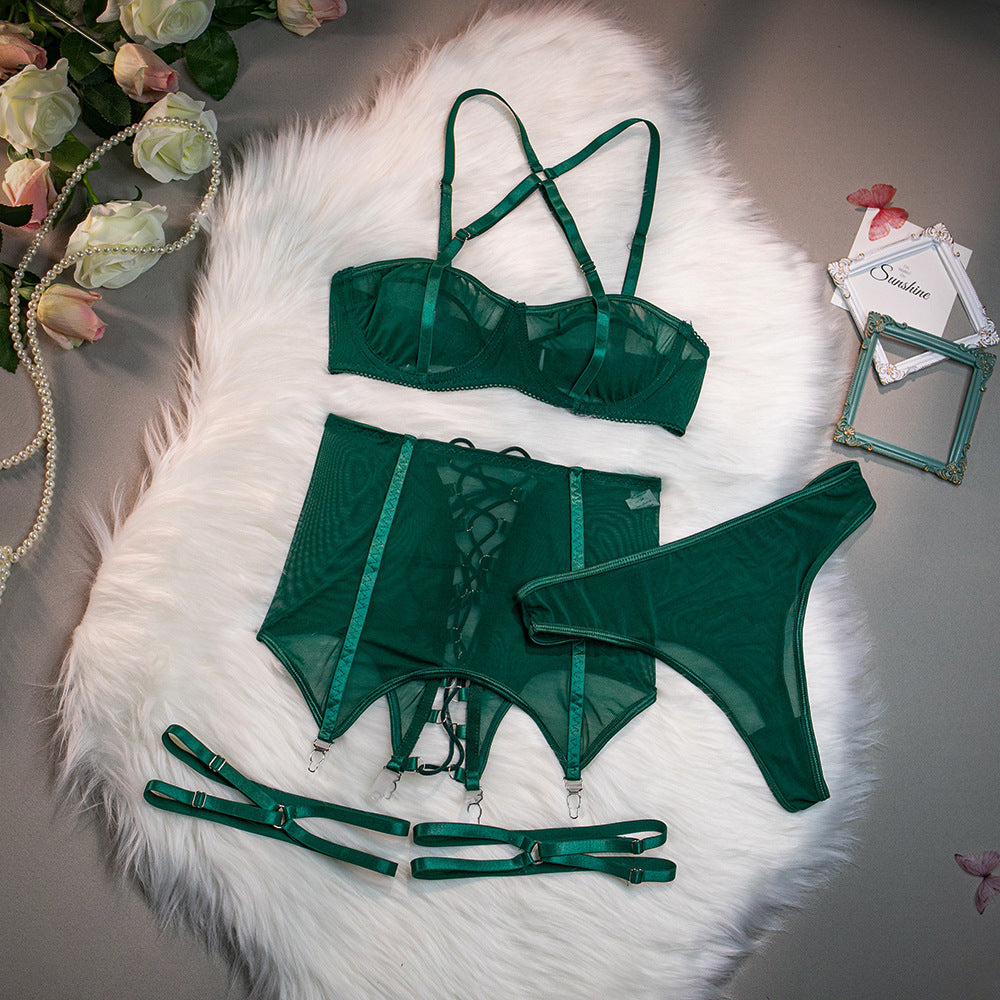 Lady Sexy Mesh Hollow Underwear