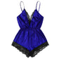 New Underwear Home Lace Sling Taffeta Jumpsuit