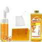 Turmeric Exfoliating Cleansing Pads Compressed Facial Sponges Skin Care Tools For Face Clogged Pores Excess Oil Cleansing