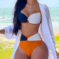 Women's Sexy High Waist Contrast Bikini
