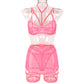 Lady Sexy Underwear Three-piece Set