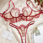 Mesh Lace Sexy French Underwear Suit