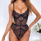 Sexy See-through Sexy Lingerie Multi-color Lace Bodysuit