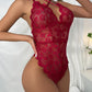 Red Lingerie Lace Pajamas Lingerie One-piece Lingerie Net Lingerie