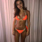 Solid sexy strapless bikini