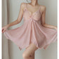 Erotic Lingerie Ladies   Uniform Temptation Suspender Nightdress