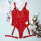 Europe And The United States Lace  Nightclub Outfit Erotic Jumpsuit