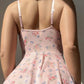 Sexy Floral Sheer Mesh Pure Lace Strap Sexy Lingerie Suit