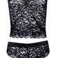 Sexy lingerie split lace wrap chest