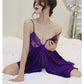 Erotic Lingerie Ladies   Uniform Temptation Suspender Nightdress
