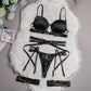 Metal Punk Sexy Bodybuilding Underwear Set