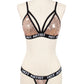 Ladies Fashion Sequin Lingerie Bikini Set