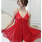 Erotic Lingerie Ladies   Uniform Temptation Suspender Nightdress